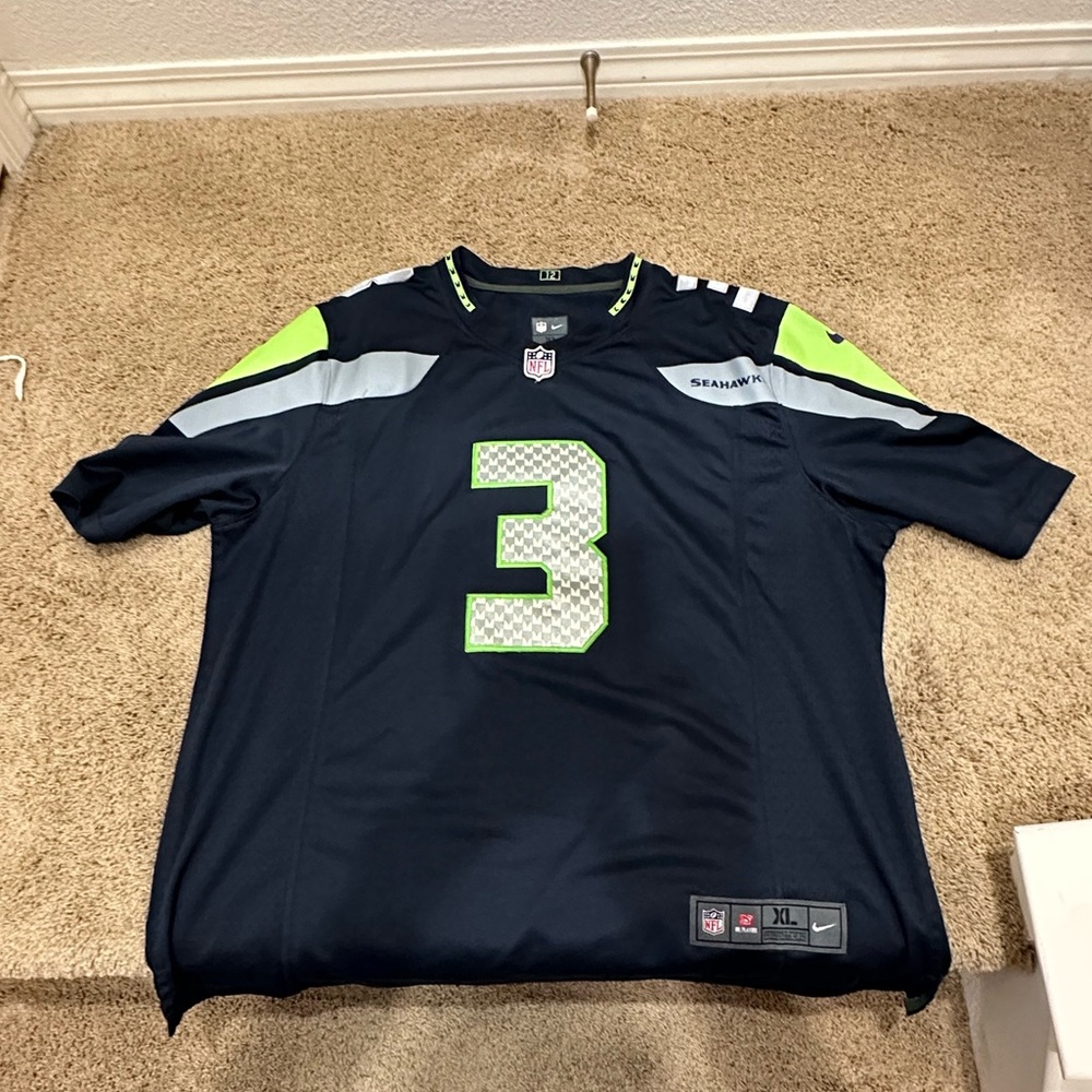 Seattle Seahawks Russell Wilson Jersey XL